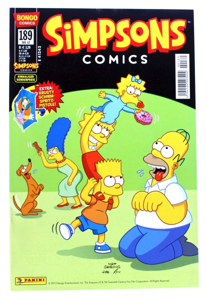 Simpsons Comic Nr. 189 von Panini Comics